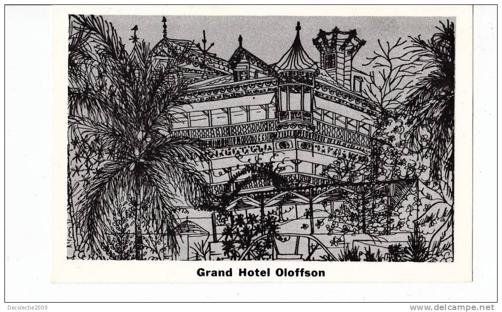 BR9272-6 Grand Hotel Oloffson In Port Ou Prince 2 Scans - Haïti