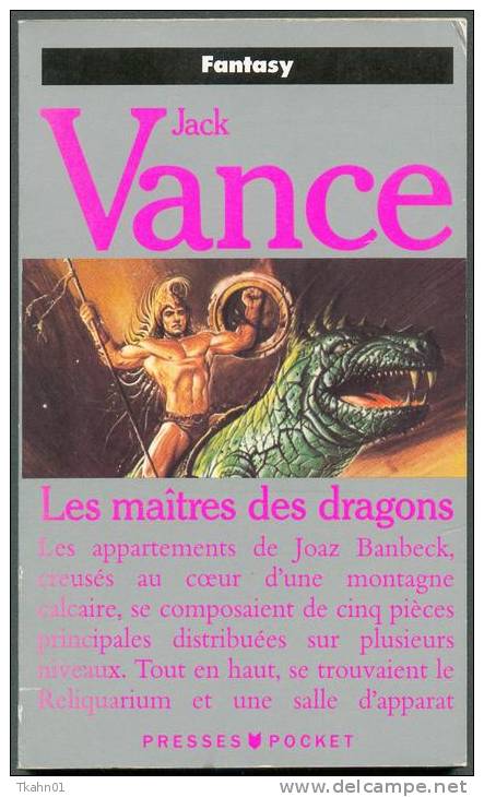 PRESSES-POCKET S-F N° 5026 " LES MAITRES DES DRAGONS " JACK-VANCE  DE 1990 - Presses Pocket