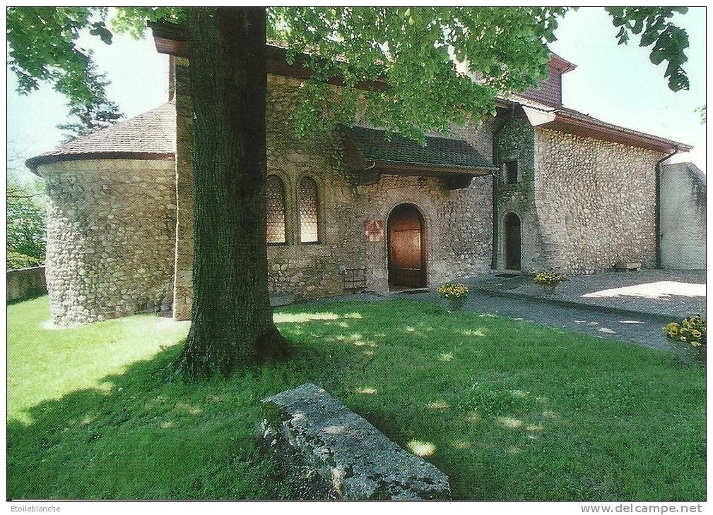 Suisse (Vaud) Montcherand, église Romane (site Clunisien, Prieuré Saint Etienne) - Montcherand