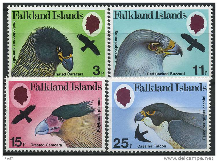 Falkland 1980 - Faune, Oiseaux - 4v Neufs*** (MNH) - Falkland Islands