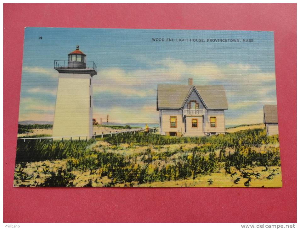 - Massachusetts > Wood End Light House  Provincetown  Linen   Ref   633 - Cape Cod