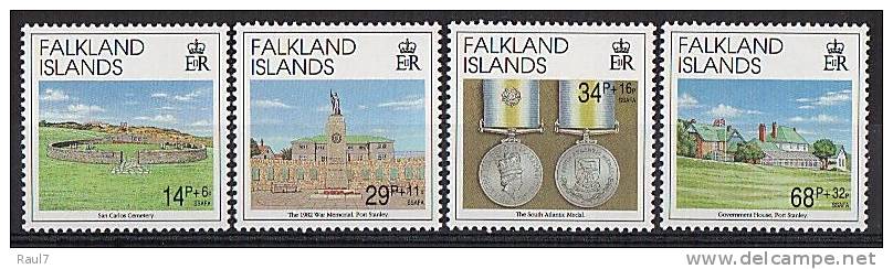 Falkland 1992 -10e Ann Libération Des Iles Falkland - 4v Neufs*** (MNH) - Falkland