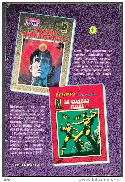 ECLIPSO  N° 82 " COMICS-POCKET " ARTIMA DE 1982 - Eclipso