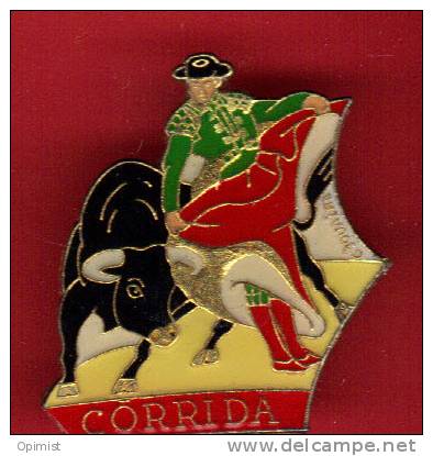 23936-pin's Corrida.taureau. - Stierkampf