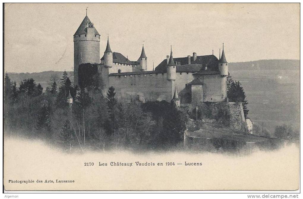 4541 - Les Châteaux Vaudois En 1904 Lucens - Lucens