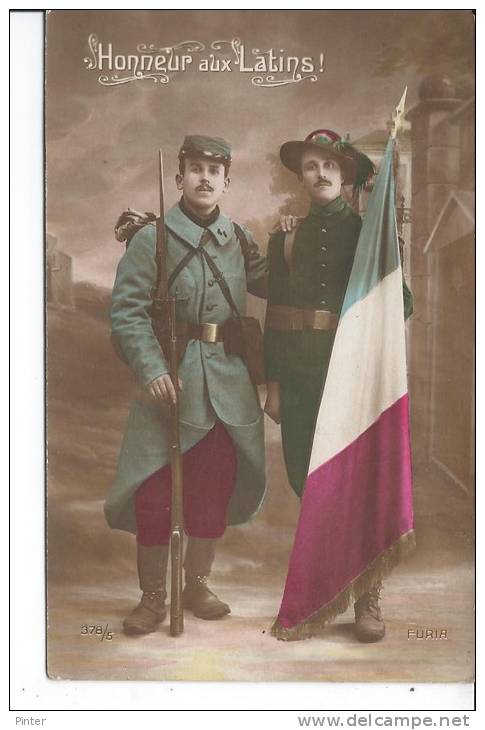 MILITAIRE - Honneur Aux Latins ! - Patriotiques