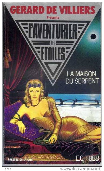 La Maison Du Serpent Par E. C. Tubb - L'aventurier Des étoiles N°11 - Presses De La Cité - Plon