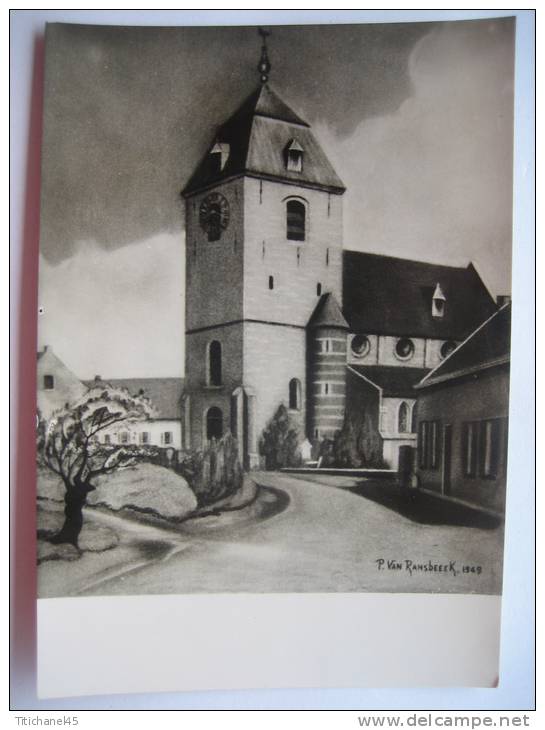 HEKELGEM - Kerk - Pierre VAN RANSBEECK 1949 - Affligem