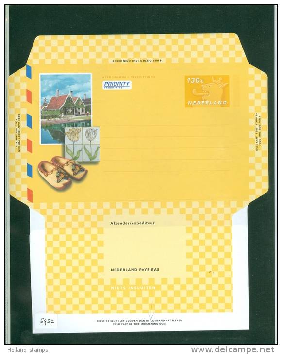 LUCHTPOSTBLAD 130 Ct ONGEBRUIKT  (5952) - Airmail