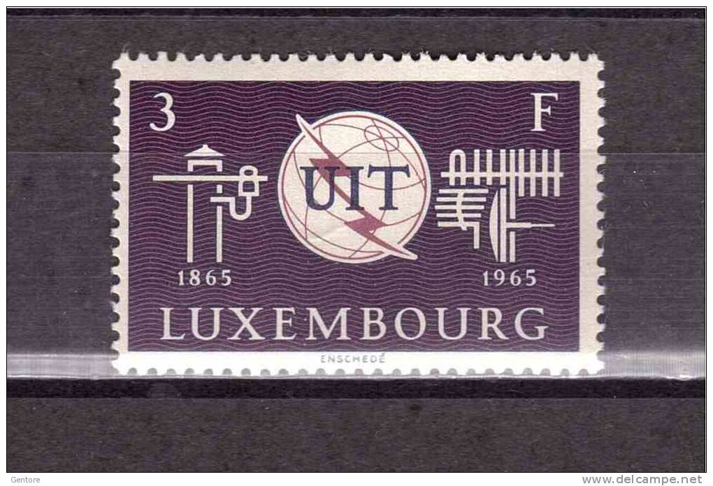 LUXEMBOURG 1965 UIT  Michel Cat N° 714  Absolutely Perfect MNH - 1965-91 Jean