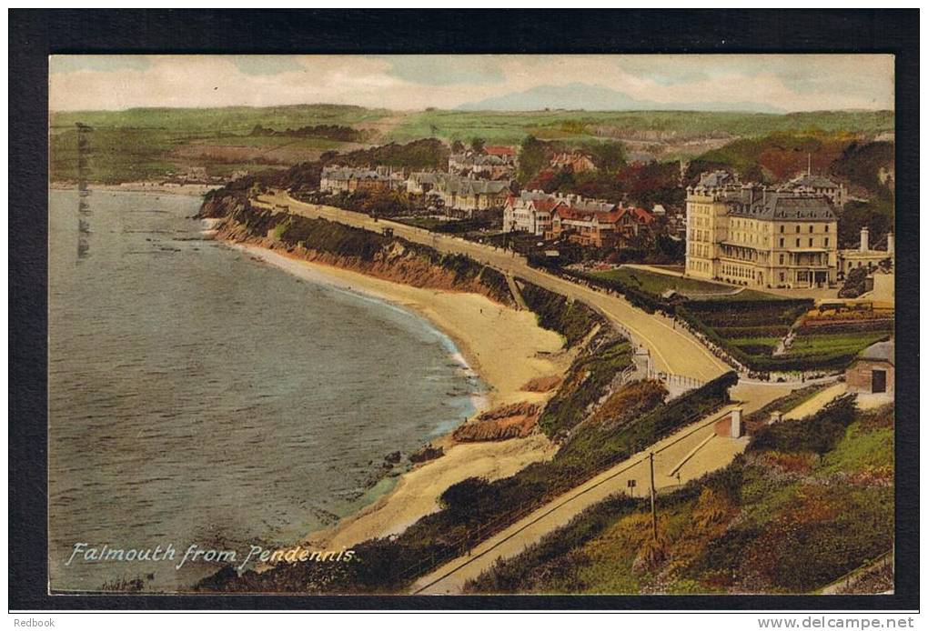 RB 880 - 1935 Postcard - Falmouth From Pendennis - Cornwall - Falmouth