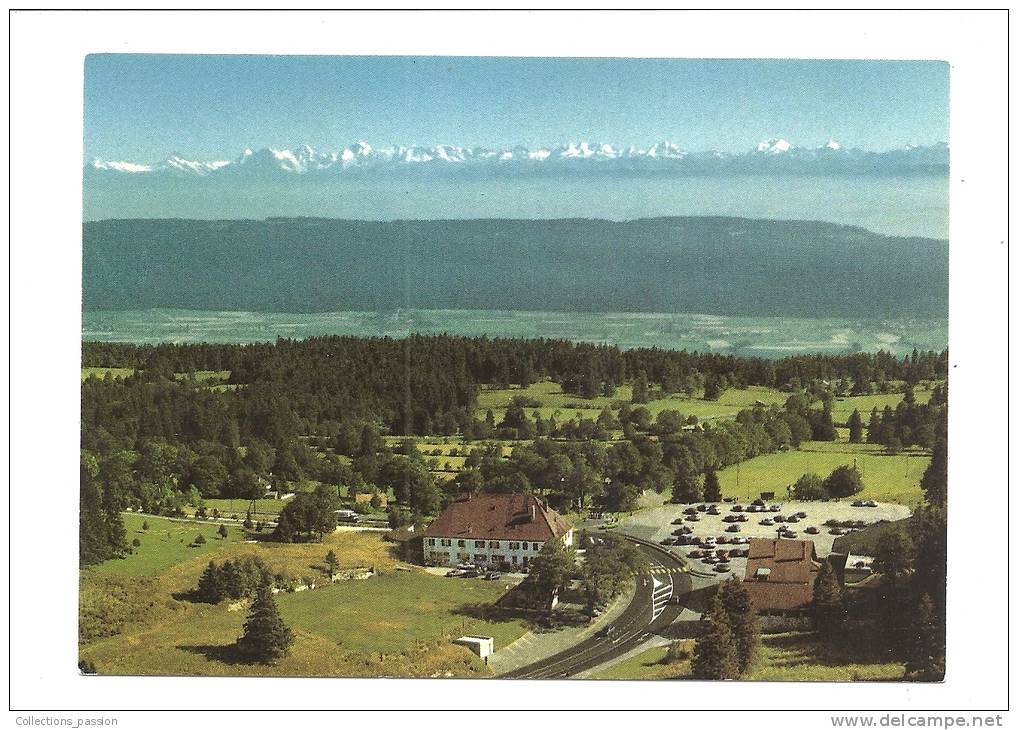 Cp, Suisse, La Vue-des-ALpes, Hotel De La Vue-des-Alpes - Autres & Non Classés