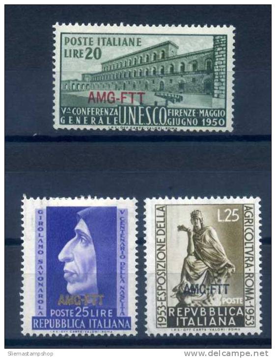 ITALY - TRIESTE 3 VALUES - V6154 - Sonstige & Ohne Zuordnung