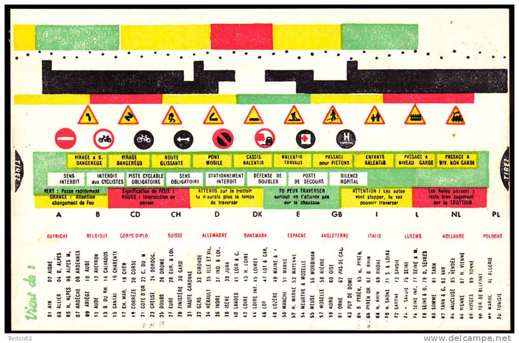 Le Petit Code De L´Écolier - Système à Tirette Et Fenêtres - Lesekarten