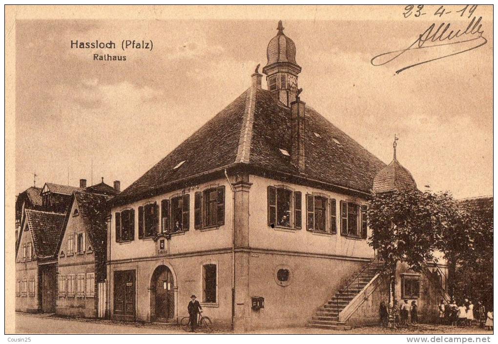 ALLEMAGNE - HASSLOCH - Rathaus - Hassloch