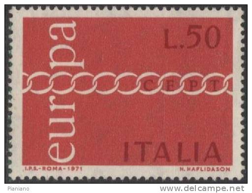 PIA - ITALIA - 1971 : Europa  -  (Un 1072-73) - 1971