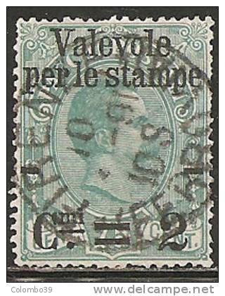 Italia Regno 1890 Usato - 2 Su 75c Verde  Ben Centrato  VEDI SCAN Qualche Dente Corto - Used