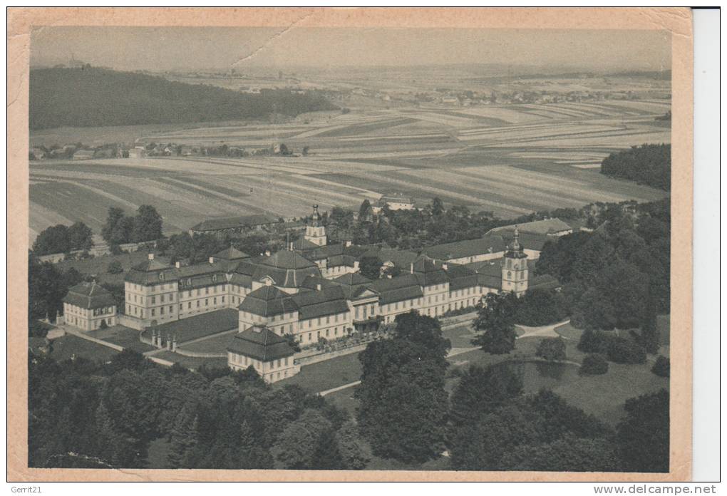 6400 FULDA, Schloss Adolfseck, Luftaufnahme - Fulda