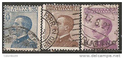 Italia Regno 1905 Usato - Ss. 79;80;81/82;83/85;86  8v - Usati