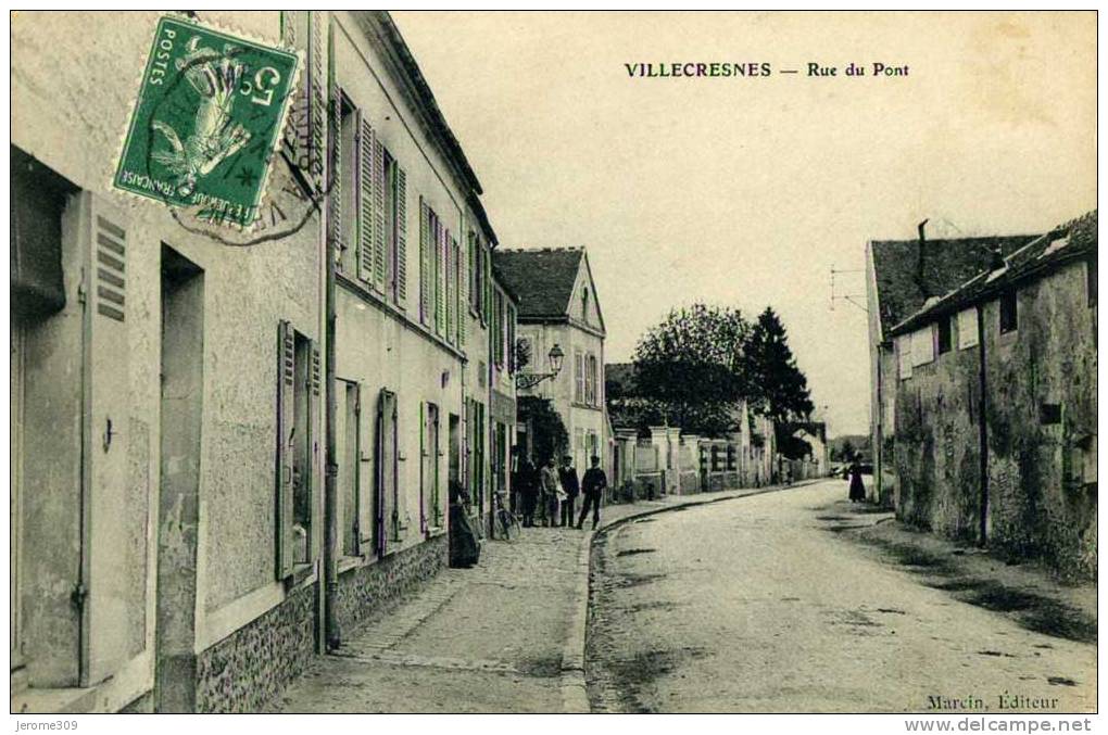 VILLECRESNE - (94440) - CPA - Villecresnes - Rue Du Pont - Villecresnes