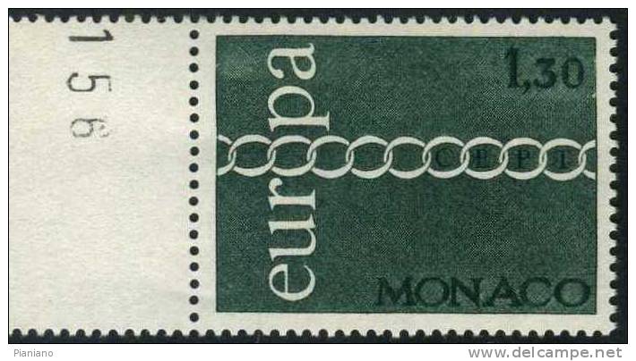 PIA  -  MONACO  -  1971  : Europa   (Un 863-65) - 1971