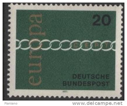 PIA - GERMANIA - 1971 : Europa  -  (Yv 538-39) - 1971