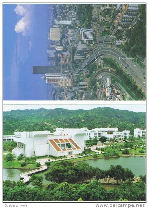 L-CH40 - CHINE Etui Avec 6 Cartes Entiers Postaux Paysages Du GUANGDONG - Cartes Postales