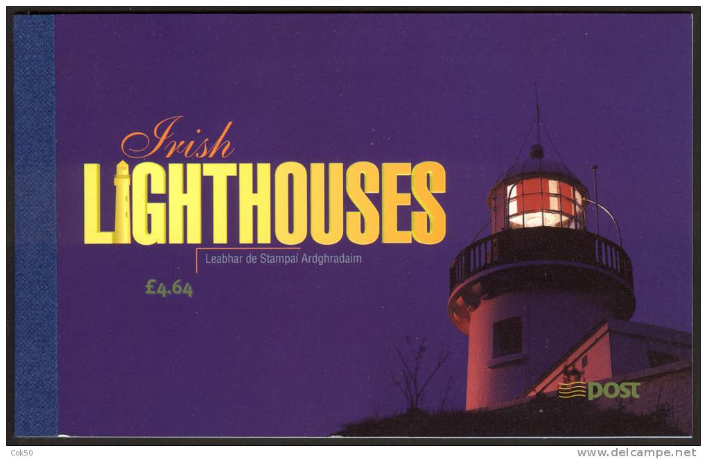 IRELAND «Lighthouses» Booklet (1997) - SG No. 59/Michel No. 37. Perfect MNH Quality - Booklets