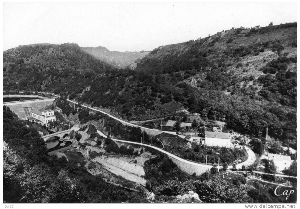 [63] Puy-de-Dôme > Autres Communes Les Fades L Usine Electrique Et Le Barrage - Other & Unclassified