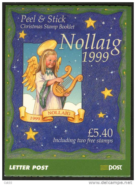 IRELAND «Christmas» Selfadhesive Booklet (1999) - Michel No. 1199. Perfect MNH Quality - Booklets