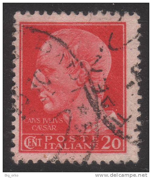 Italia - 20 C. Carminio - Emissione Di Novara (senza Filigrana) - 1945/4 - Used