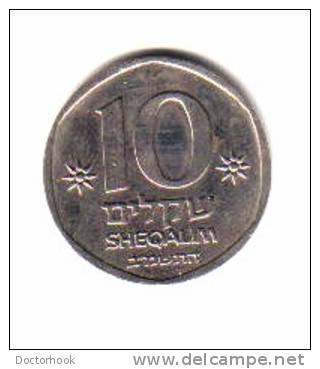 ISRAEL   10  SHEQALIM  1982  (KM # 119) - Israël