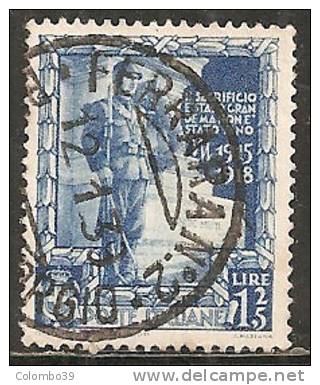Italia Regno 1938 Usato - Ss. 436/37 Marconi + 445 Impero £ 1,25 - Usati