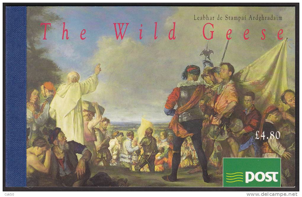 IRELAND «The Wild Geese» Booklet (1995) - SG No. 52/Michel No.29. Perfect MNH Quality - Booklets