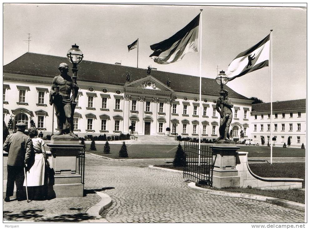 3930. Postal BERLIN (Alemania), Palacio Bellevue (norte De Tiergarten) - Tiergarten