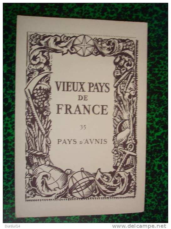 VIEUX PAYS DE FRANCE -  PAYS D´AUNIS  ( Saintonge - Charente-Maritime - Région Poitou-Charentes ) - Topographische Kaarten