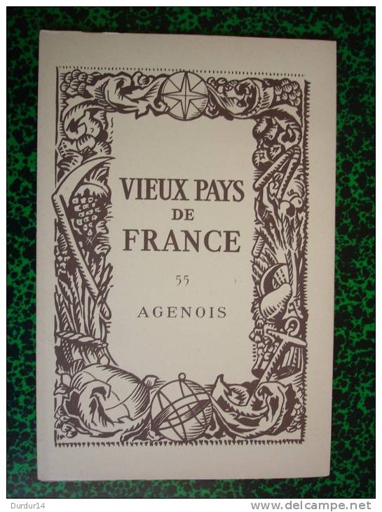 VIEUX PAYS DE FRANCE -  AGENOIS  ( Lot-et-Garonne  - Région Aquitaine ) - Mapas Topográficas