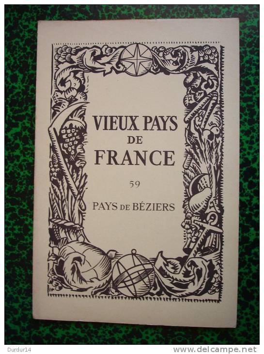 VIEUX PAYS DE FRANCE -  PAYS DE BEZIERS  ( Hérault  - Région Languedoc-Roussillon ) - Cartes Topographiques