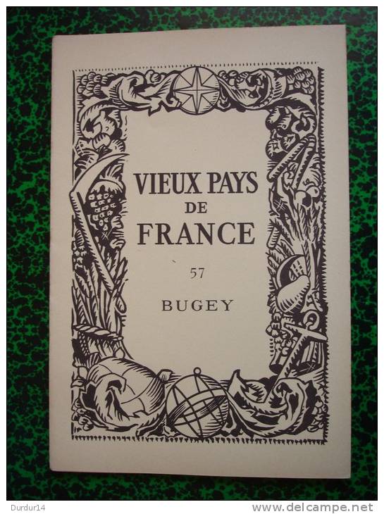 VIEUX PAYS DE FRANCE -  BUGEY  ( Ain - Région Rhône-Alpes ) - Carte Topografiche