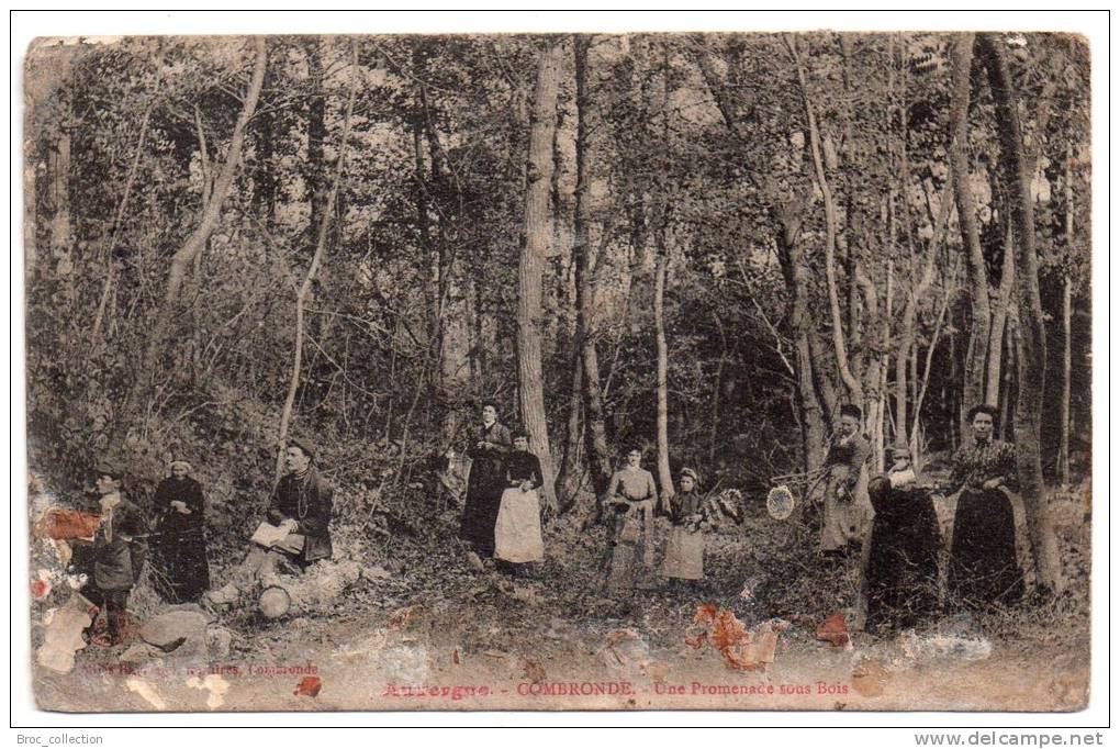 Combronde, Une Promenade Sous Bois, Mauvais état - Combronde