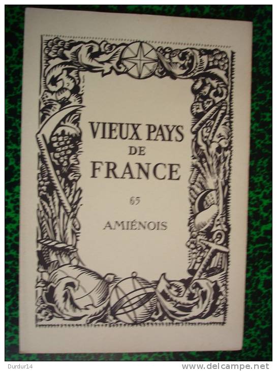 VIEUX PAYS DE FRANCE -  AMIÉNOIS  ( Amiens - Somme - Région Picardie ) - Mapas Topográficas