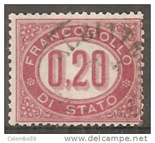 Italia Servizio Di Stato 1875 Usato - Ss. 1+2+3 - Servizi