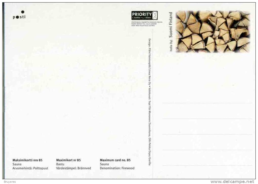 Entier Postal Sur Carte Postale Illustrée "Le Sauna" + Timbre Au Verso Oblit. 06/05/2009 - Interi Postali