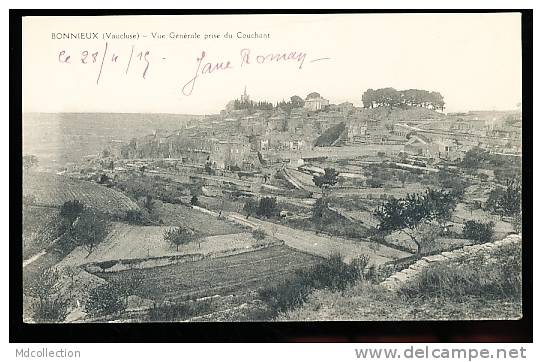 84 BONNIEUX / Vue Générale / - Bonnieux