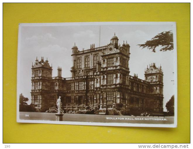 WOLLATON HALL,NEAR NOTTINGHAM - Autres & Non Classés