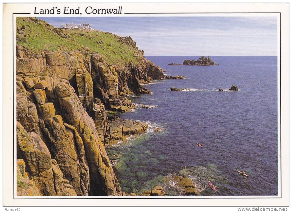 Cp , ANGLETERRE , CORNWALL , Land's End - Land's End