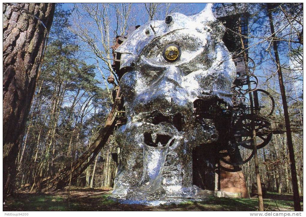 LE CYCLOP De JEAN TINGUELY   La Face Aux Miroirs - Sculptures