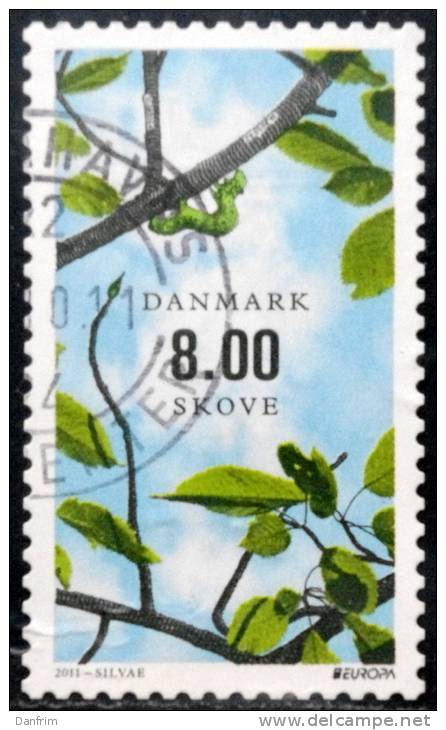 Denmark 2011 EUROPA    MiNr.1642A ( Lot L 242) 8,00Kr - Gebruikt