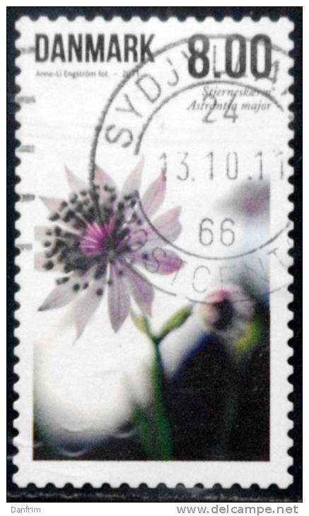 Denmark  2011  Flowers  MiNr.1656A ( Lot L 249) - Usado