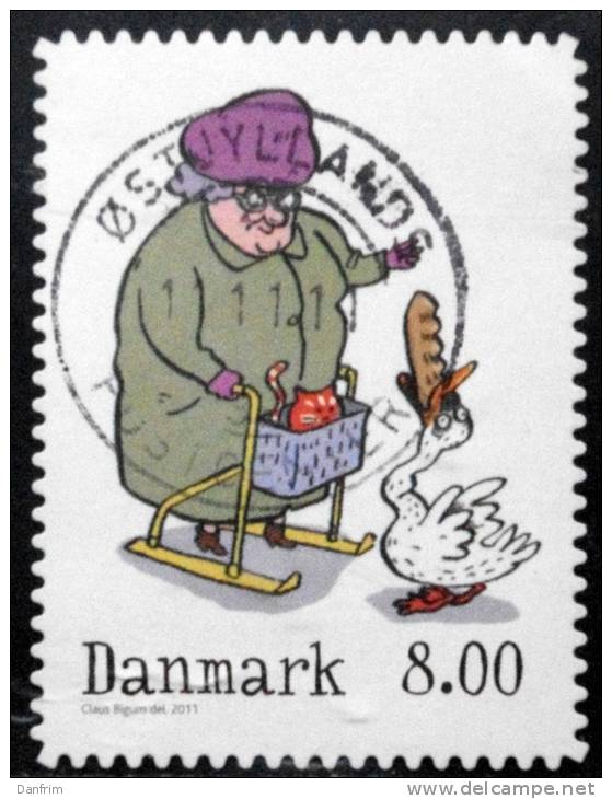 Denmark  2011 MiNr.1682C  ( Lot L 276) 8,00Kr - Usado